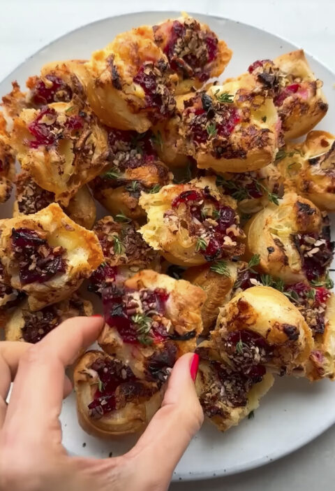 Cranberry & Brie Bites