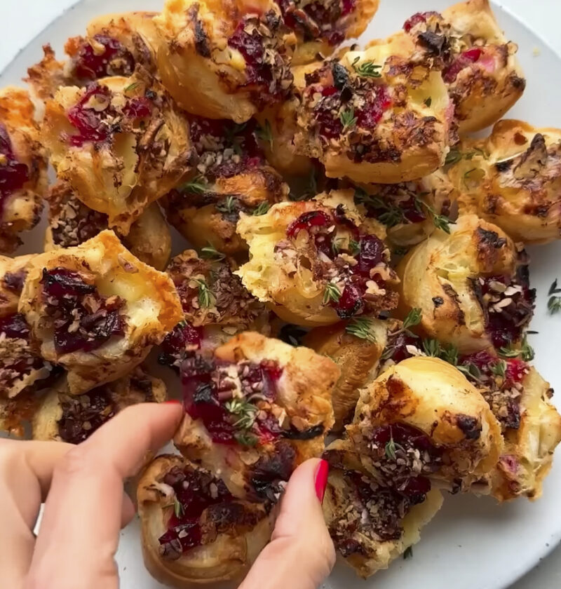 Cranberry & Brie Bites
