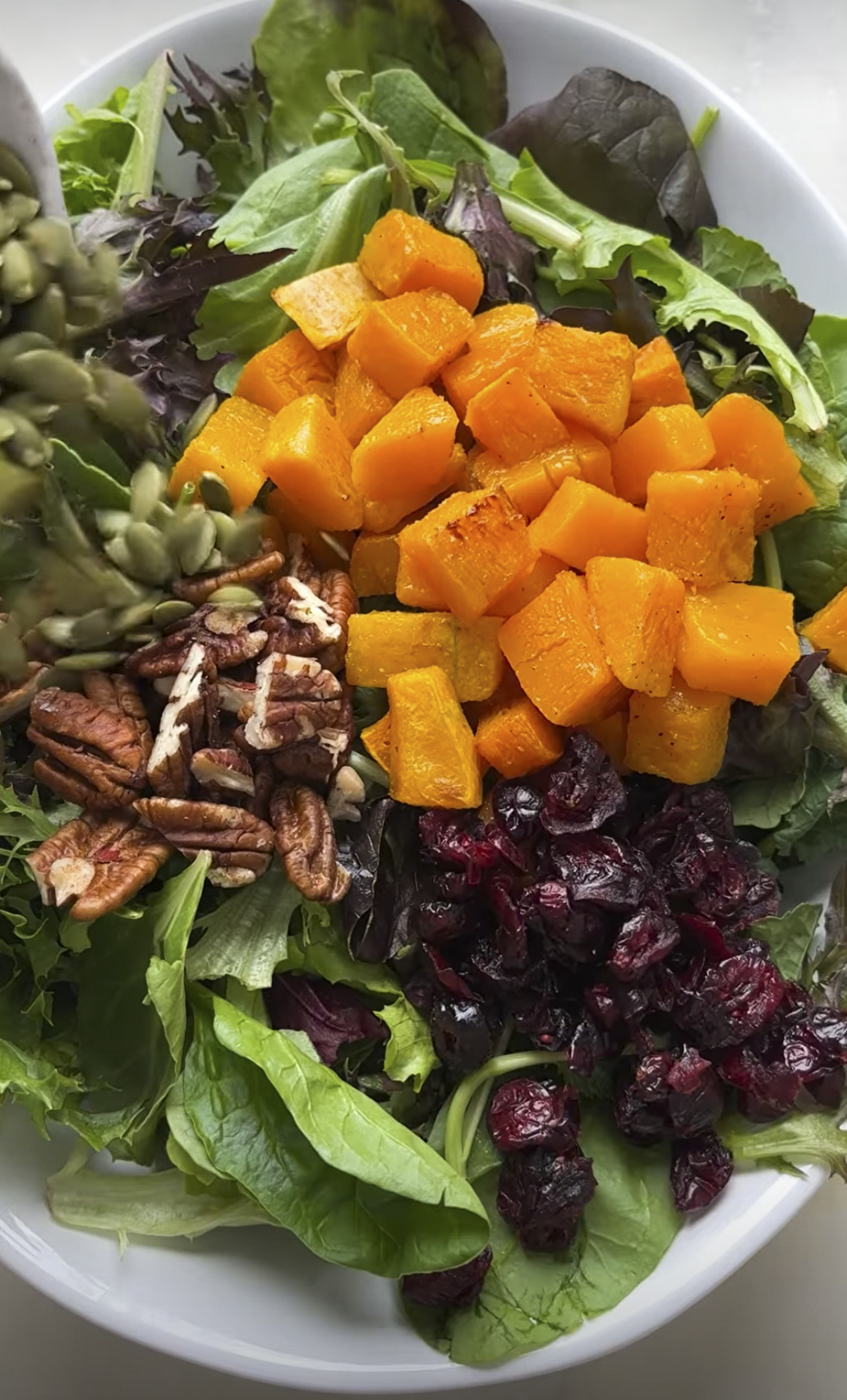 Butternut Squash & Pecan Salad
