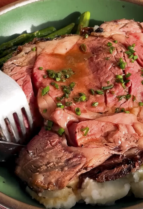 Garlic Herb Prime Rib Roast