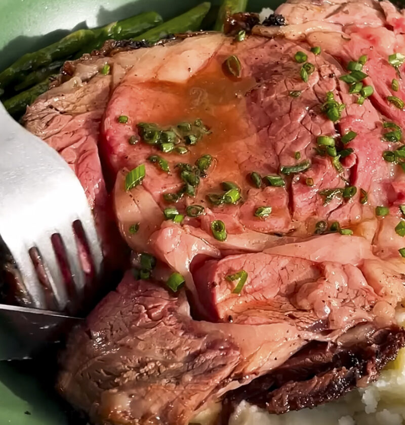 Garlic Herb Prime Rib Roast