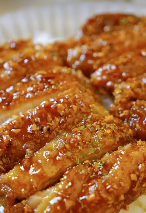 Garlic honey chicken