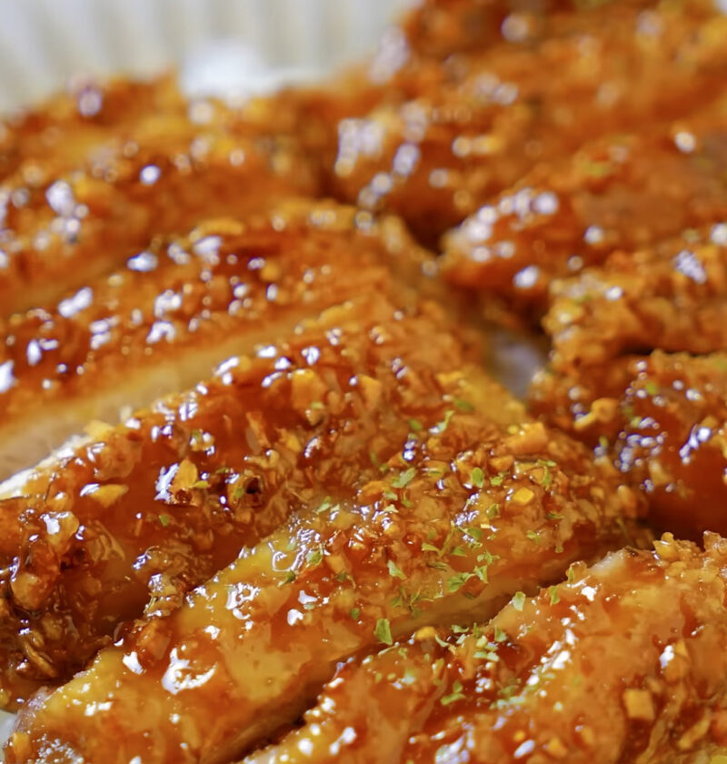 Garlic honey chicken