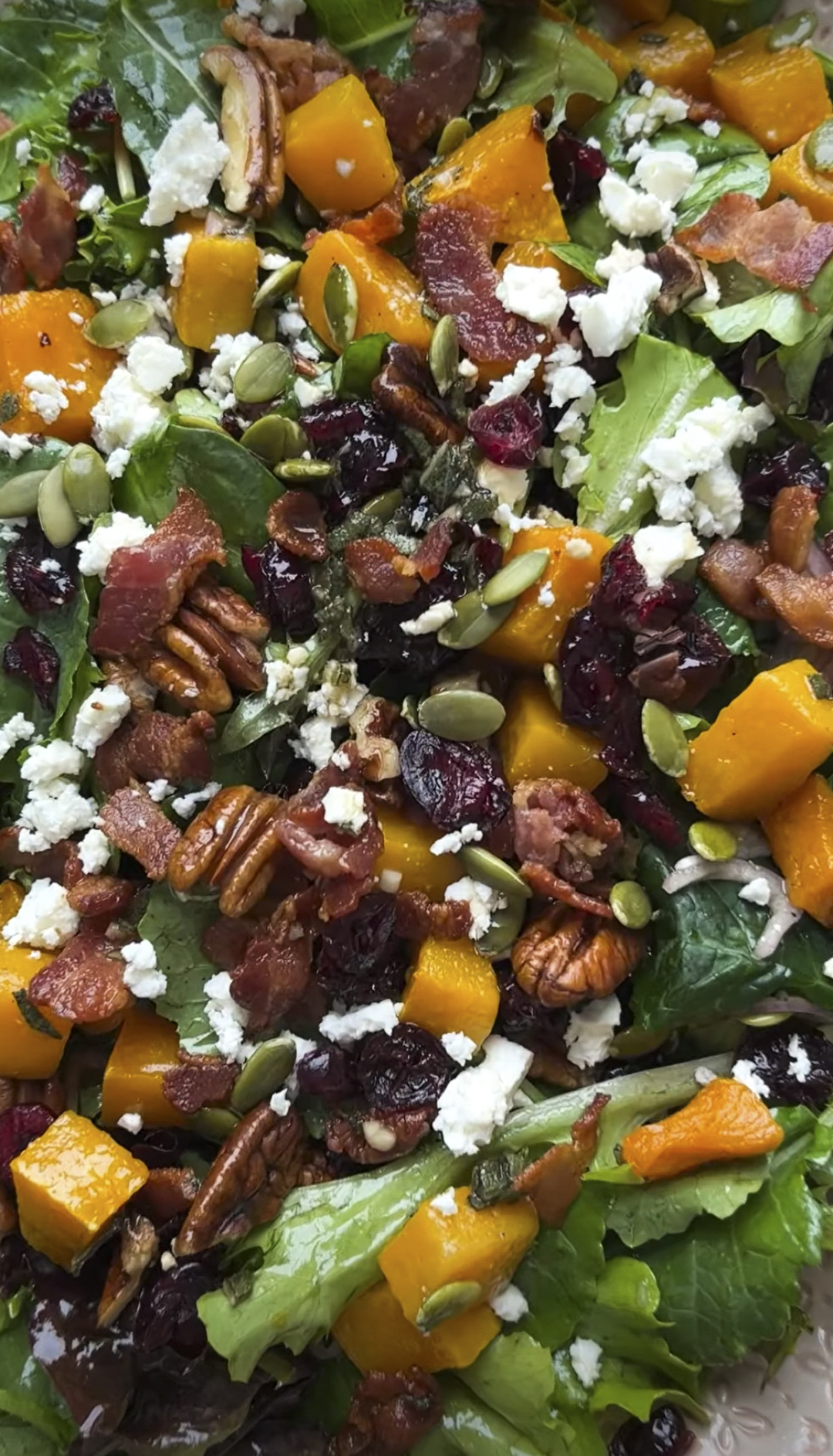 Butternut Squash & Pecan Salad