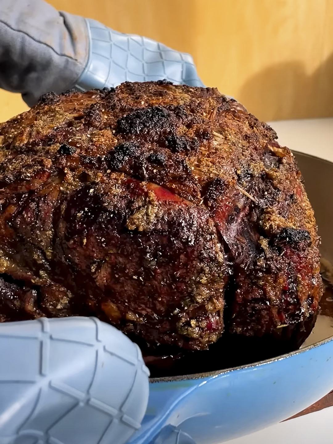 Garlic Herb Prime Rib Roast