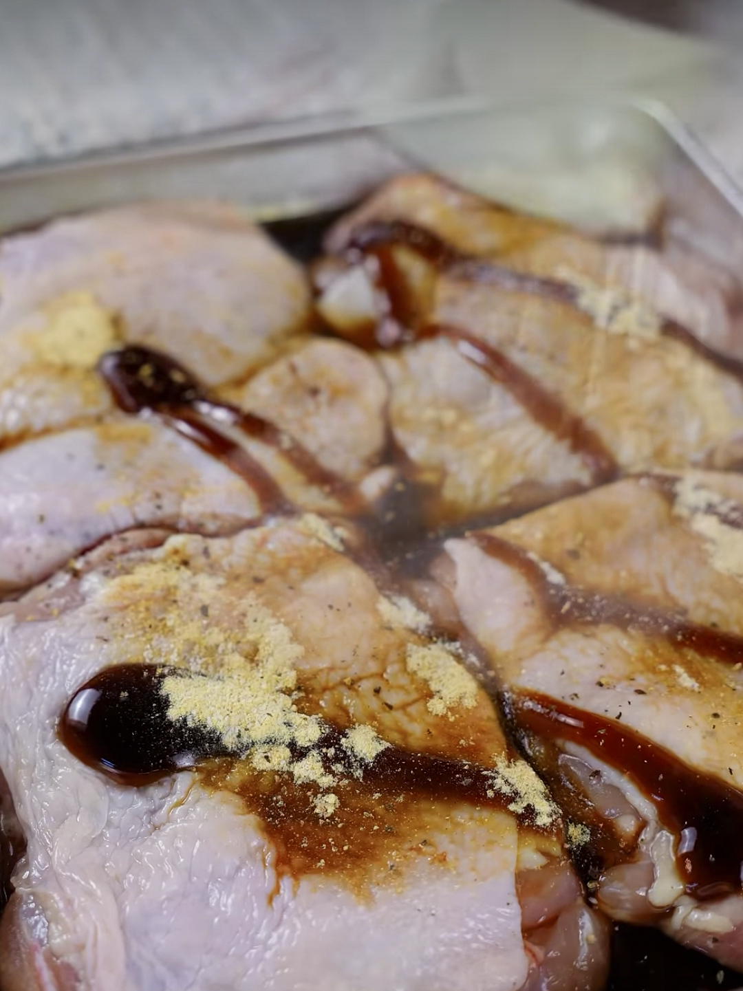 Garlic honey chicken 