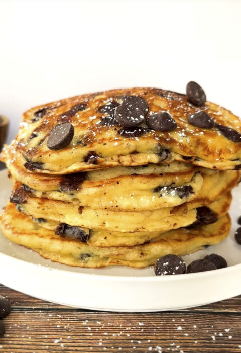 Chocolate chip pancake
