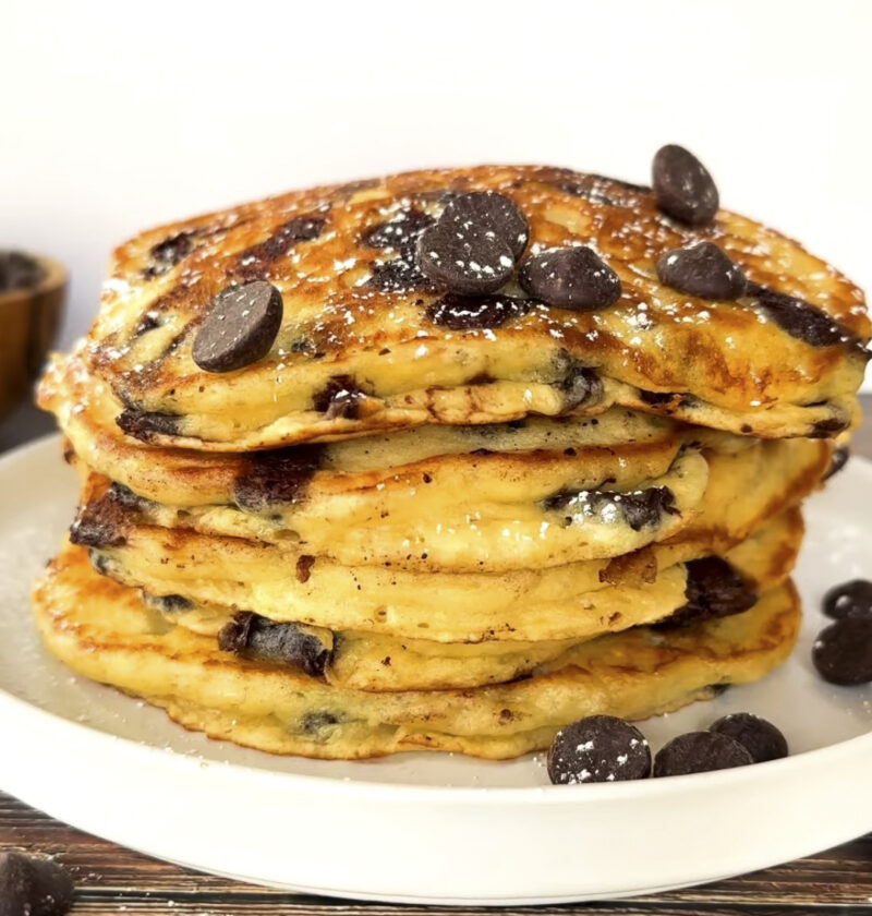 Chocolate chip pancake