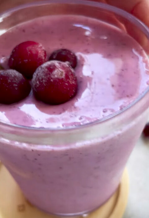 Cranberry Detox Smoothie